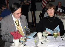 Genealogist Dennis Marr and wife Sandra - Photo by Duane Booth