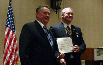 2nd Vice President Charlie Walter and President Rich Fullam - Photo: Rich Fullam