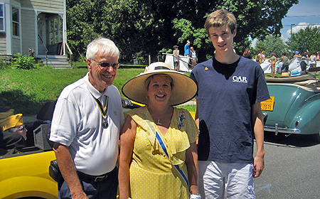 Duane Booth, President Empire State Society SAR, Martha M. Crapser New York State Regent, NSDAR and Nicholas Oxaal, President, New York State Society Children of the American Revolution