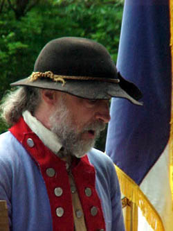 Ranger Joe Craig reciting Declaration of Independence