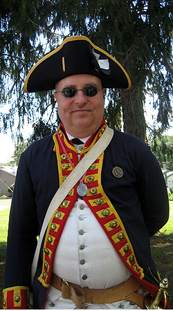 Re-enactor and SAR Bret Trufant